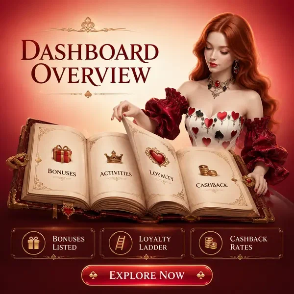 Tea Countess navegando elegantemente el Panel General para Jugadores Recurrentes en portal de login con libro mágico