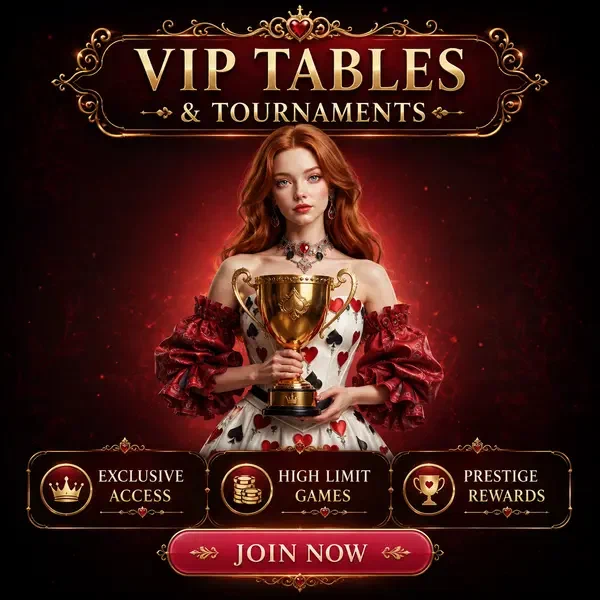 La Condesa del Té presenta trofeo dorado en las mesas de casino en vivo VIP de Winzoria